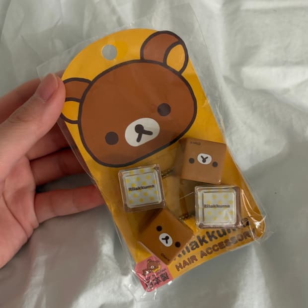 리락쿠마 머리끈