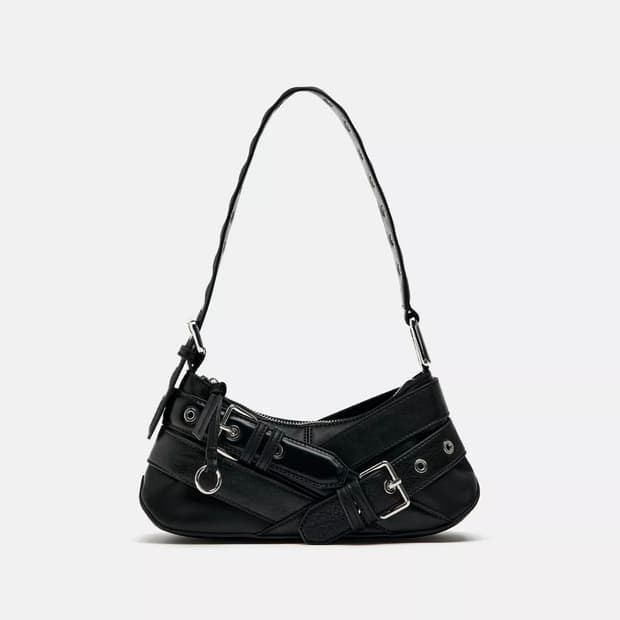 자라 벨트 디테일 숄더백