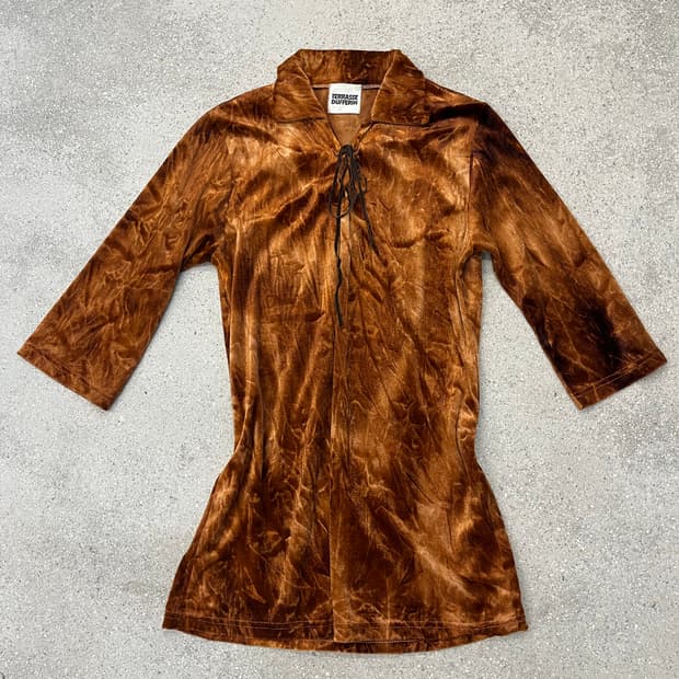 TERRASSE DUFFERIN 벨벳 타이다이 상의