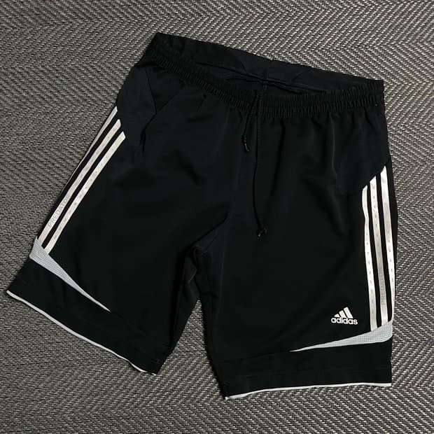 아디다스 삼선 스트라이프 풋볼 트레이닝 쇼츠y 5104