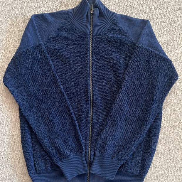05 ACHIEVE MARGIELA 10 TERRY ZIP UP KNIT