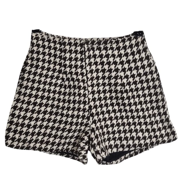 GRL 블랙 하운드투스 핫팬츠