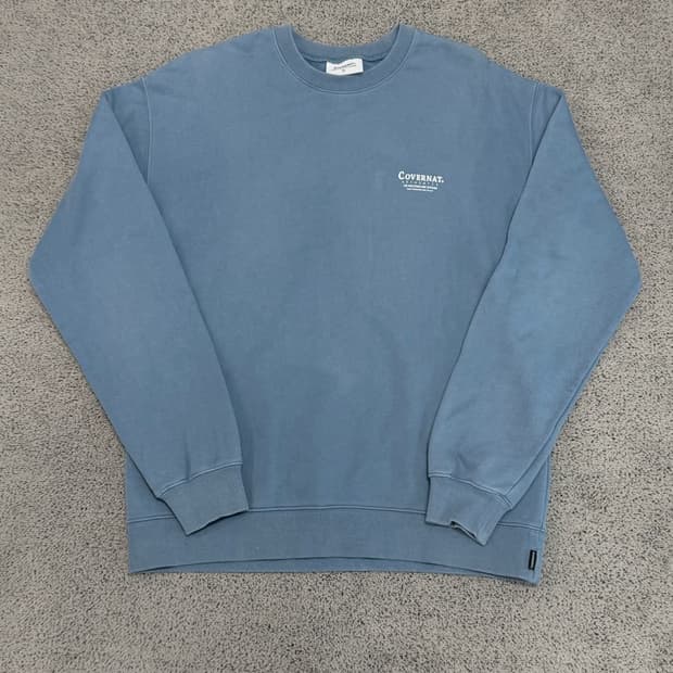 (S) 커버낫 백로고 맨투맨