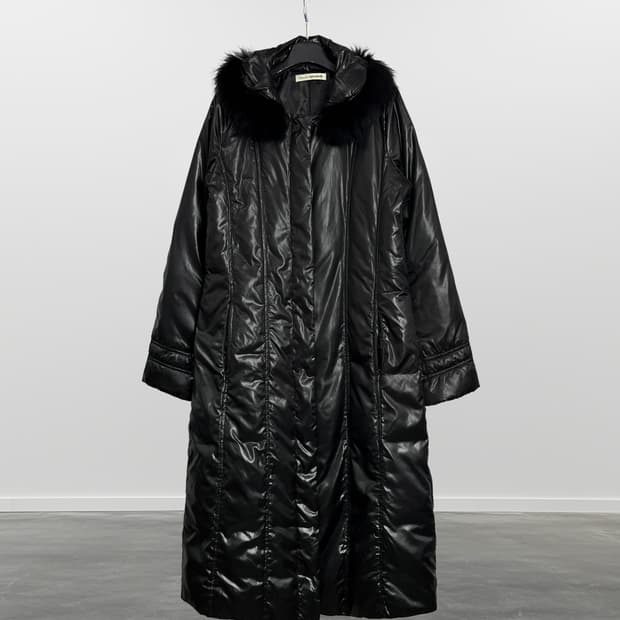 FLOU EN SPIRALE 롱 패딩 