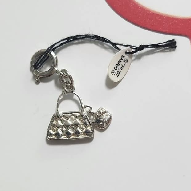 HELLO KITTY 헬로키티 2007년 핸드백 키티 실버925