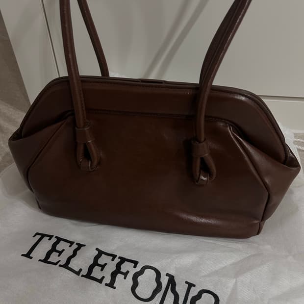 텔레포노 CALLING BAG LARGE - BROWN