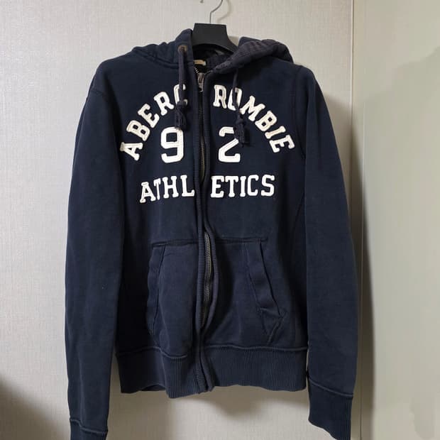 아베크롬비 네이비 후드집업 M