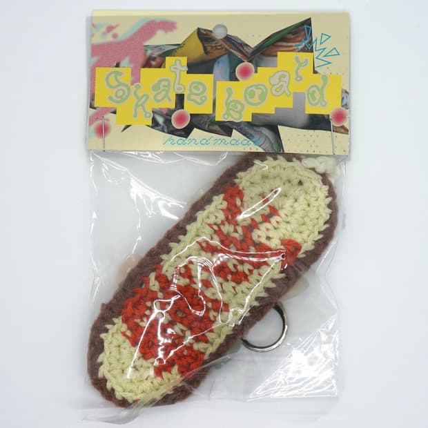 Handmade Skateboard keyring NO.4