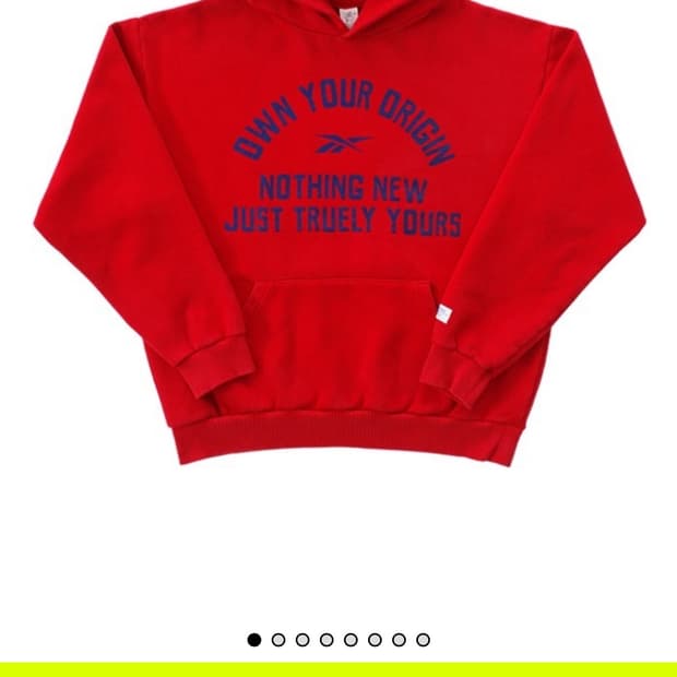 컬렉트피시스 리복 OYO 후디 m사이즈