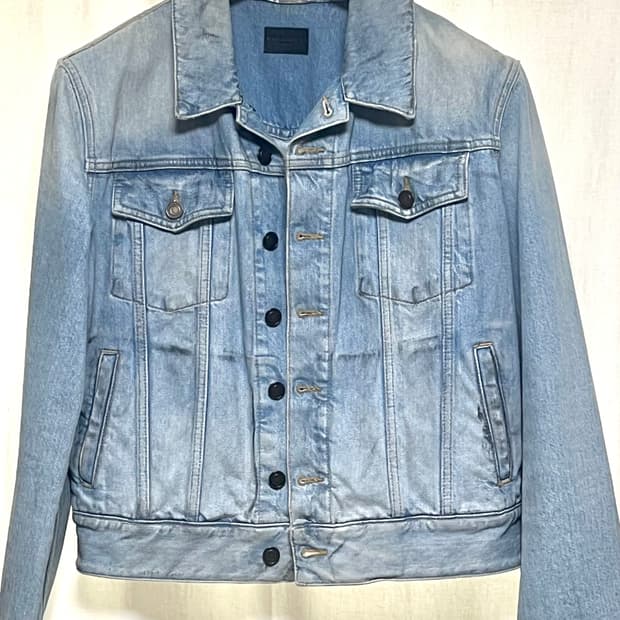 생로랑 데님 트러커