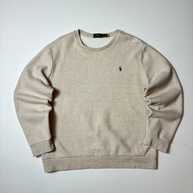 폴로 랄프로렌 로고 큐알 크루넥 맨투맨 PN8972