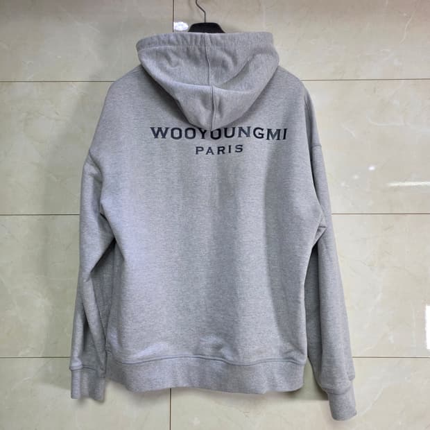 {클로젯}[48]우영미 백로고 프린팅 후드티