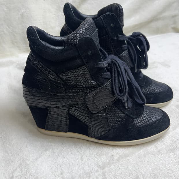 [37] 아쉬 하이탑 웨지힐 스니커즈 || 235-240