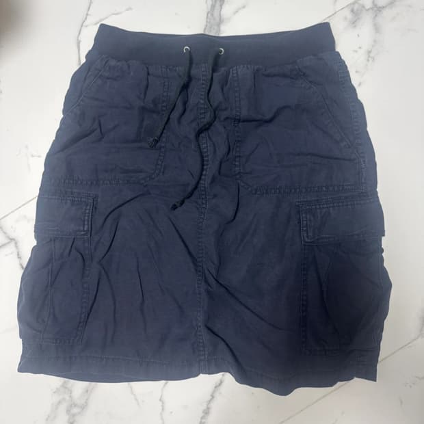 빈티지 카고 치마 네이비 free