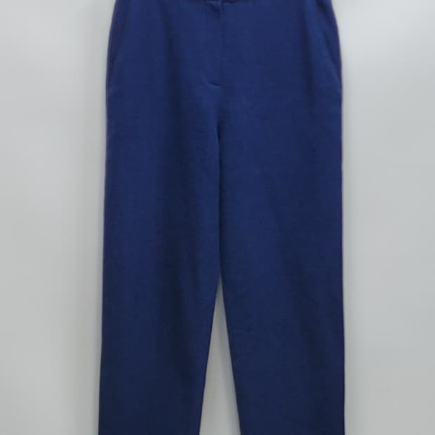 (새상품급) 래트바이티 20FW 울 캐시미어 밴딩 팬츠 / 여 64 블루