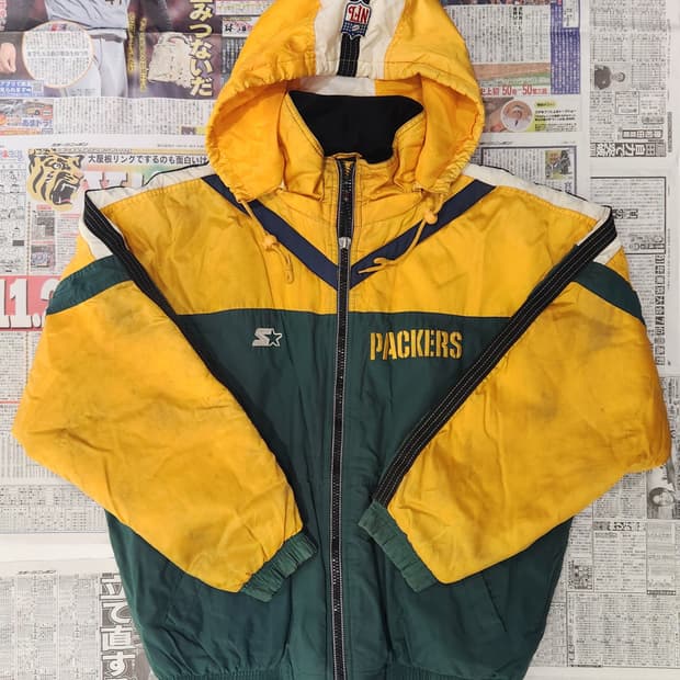 90's STARTER 그린베이 패커스 팀자켓 M