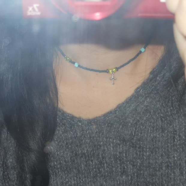 ✝️ 릴리슈슈 목걸이 lily chou chou necklace