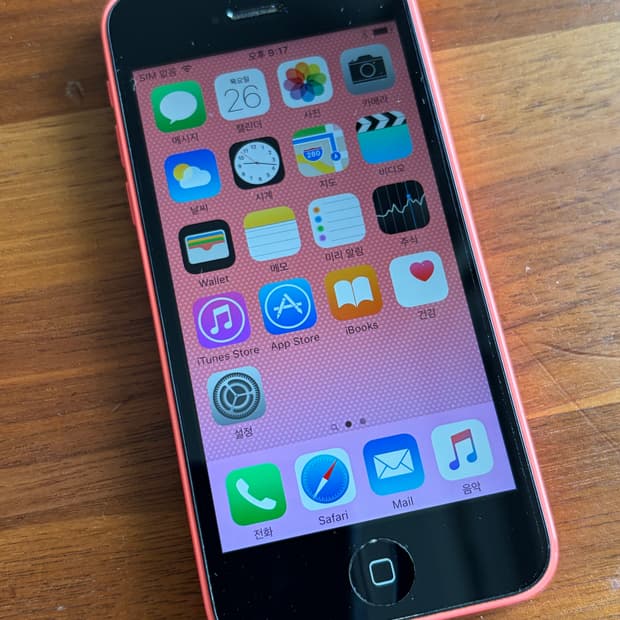 아이폰 5c 핑크 16기가 #5072