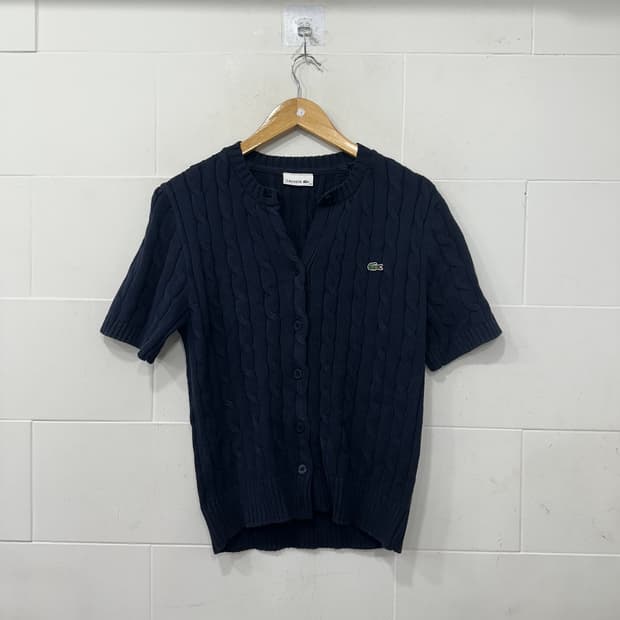 라코스테 반팔 니트