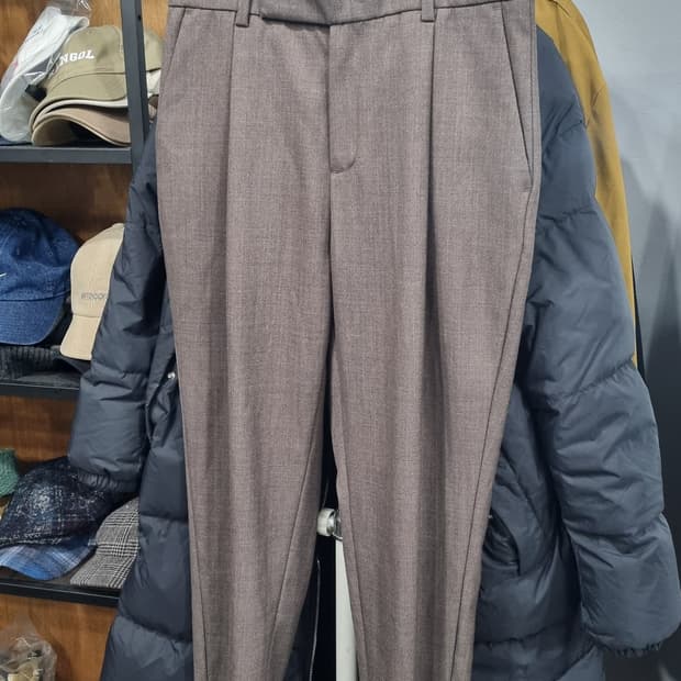 노이어 원턱 슬랙스 허리30~31(허리반품39) 2번착용