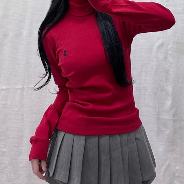 폴로랄프로렌 목폴라 티