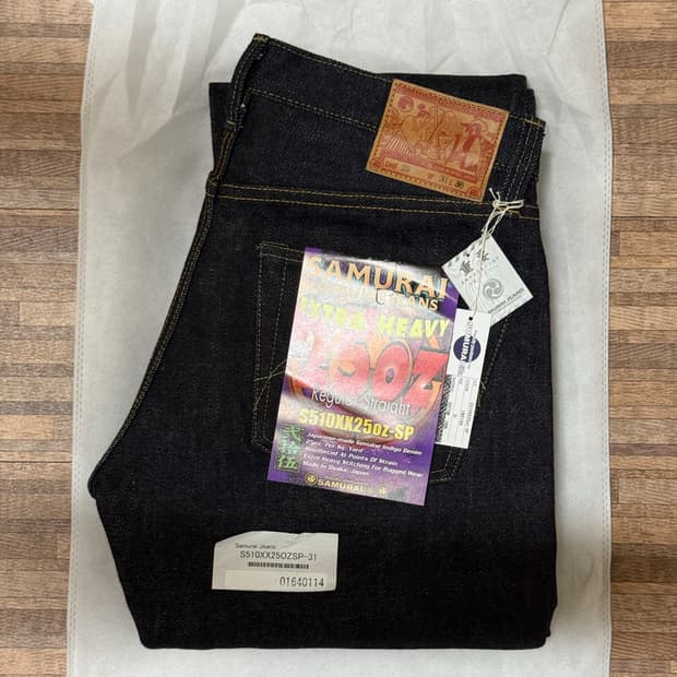 사무라이진즈 S510XX25oz-SP 논워시 31사이즈