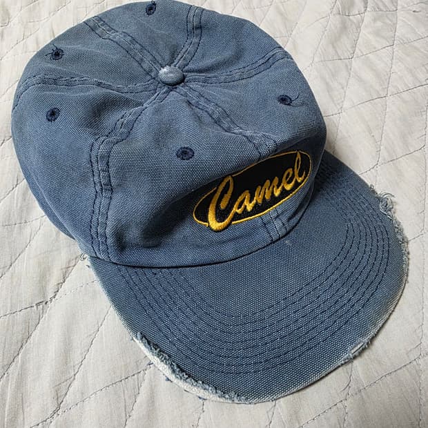 [OS] 빈티지 카멜 프로모 볼캡 ver. 트래쉬드