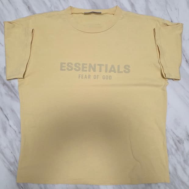 피오갓에센셜 빅로고 반팔 티셔츠