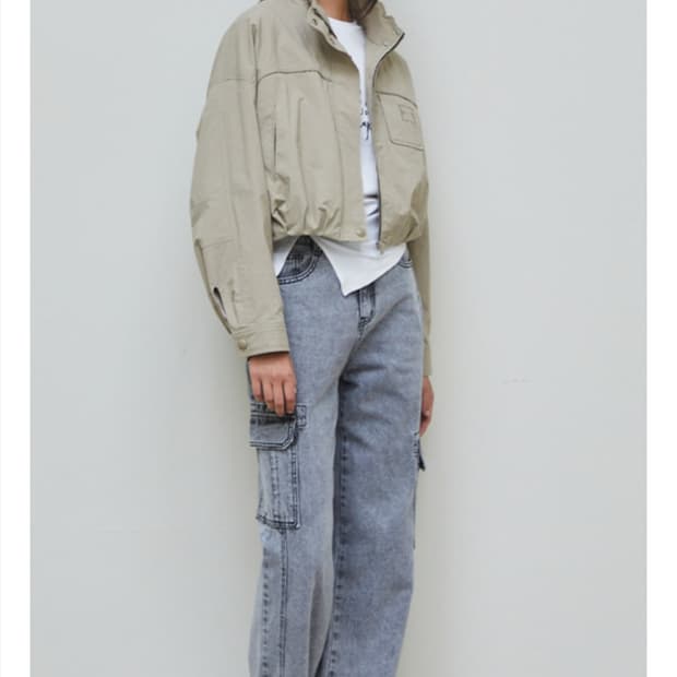 모크넥크롭점퍼