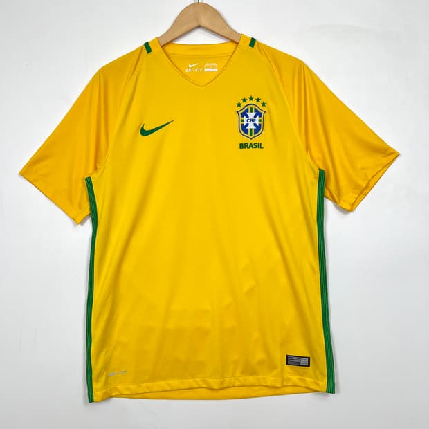 NIKE 나이키 브라질 축구 져지 반팔티