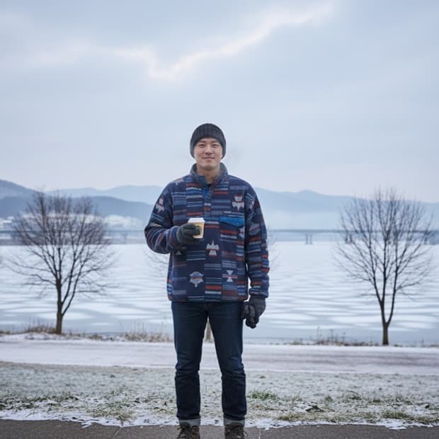 파타고니아 헤비웨이트 신칠라 풀오버 리버트라이브 네이비블루 L