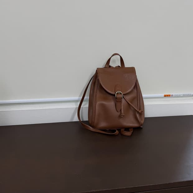 Margaret Howell leather backpack