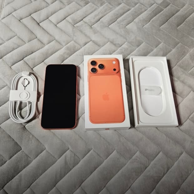 아이폰17프로맥스 256기가 오렌지