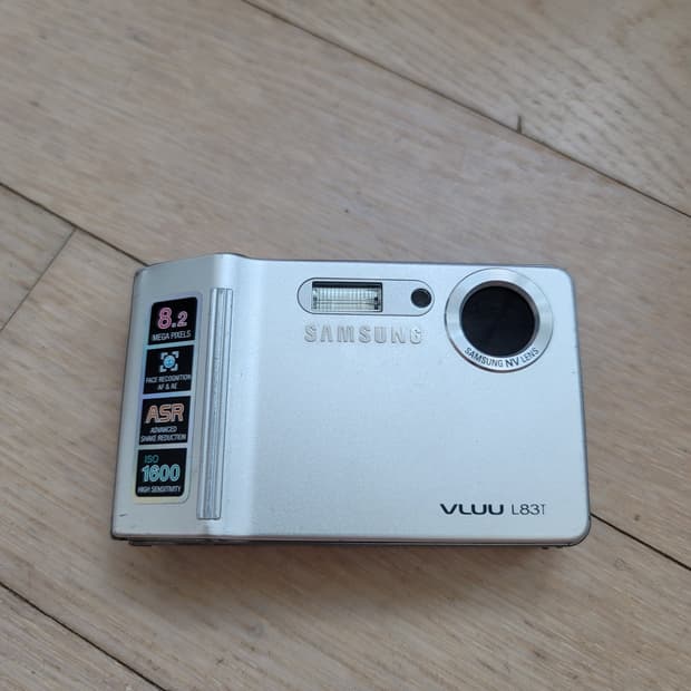 삼성 VLUU L83T 올드 디카 휴대용 디지털 카메라