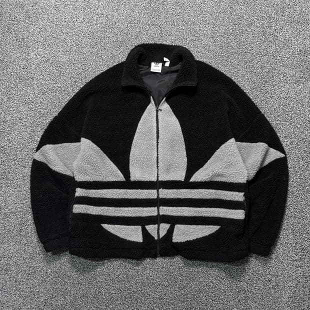 Name : 아디다스 빅로고 오버핏 빅사이즈 쉐르파 후리스 :) 