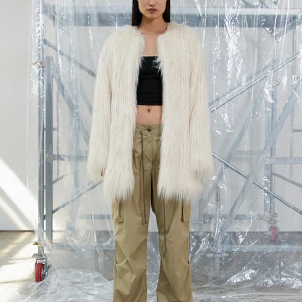 [S/E/O]에스이오 롱헤어 퍼자켓