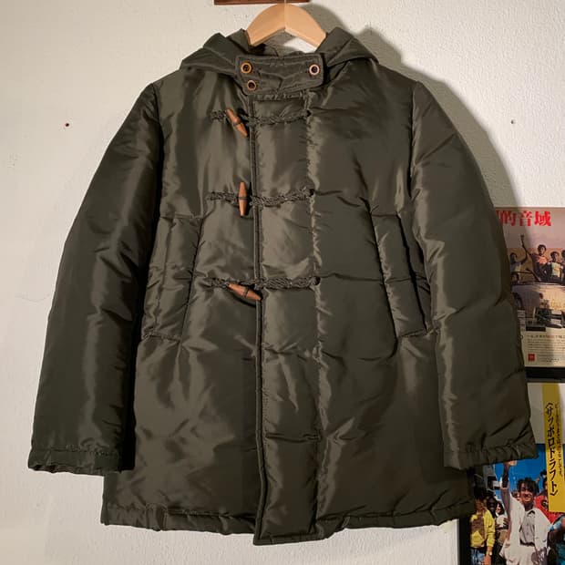 45rpm umii 908 올리브 더플 다운 패딩