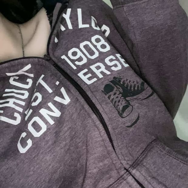 빈티지 컨버스 후드집업