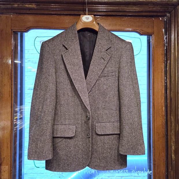 랜즈엔드 트위드자켓