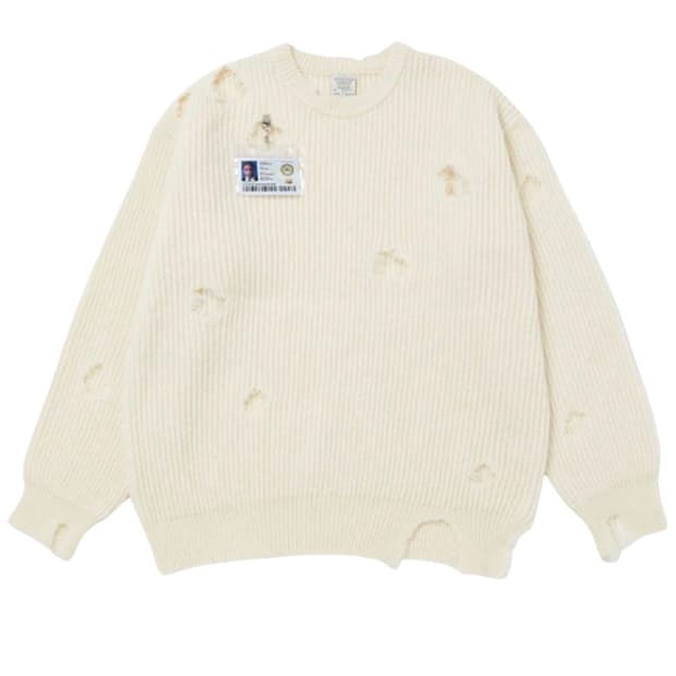 [OS] STU 디스트로이드 니트 크림