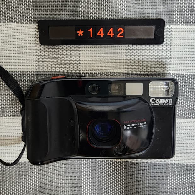 캐논 오토보이 3 필름카메라 데이터백