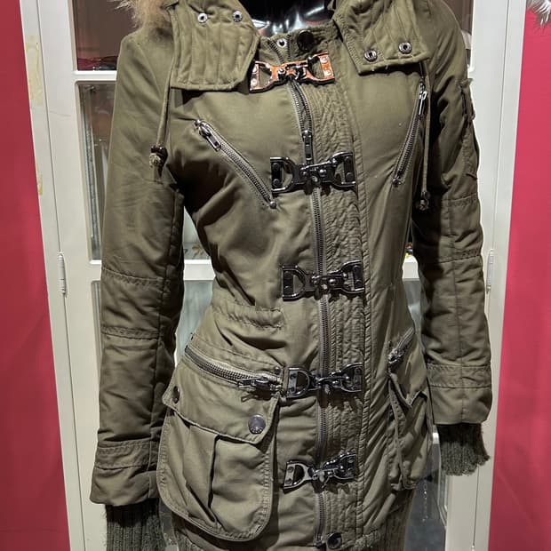 egoist buckle parka 에고이스트 버클 디테일 야상