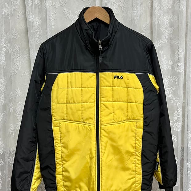 95) 휠라 올드스쿨 리버시블 퀼팅 점퍼