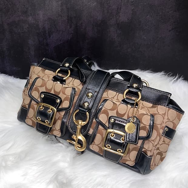 Rare Coach 65th Legacy Mandy Satchel bag