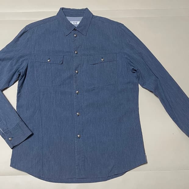 타임 옴므 샴브레이 셔츠 110