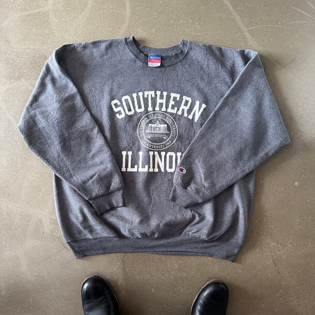 Champion Southern Illinois 크루넥 스웻셔츠