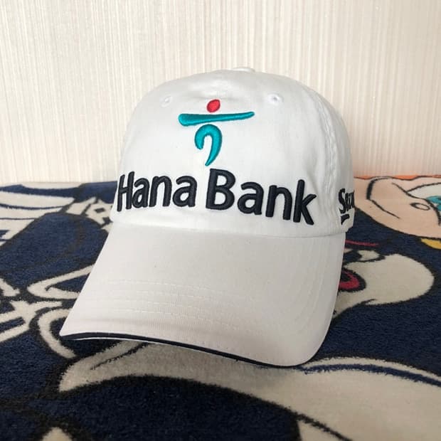 스릭슨 하나금융그룹골프단 프로골퍼모자/캡
