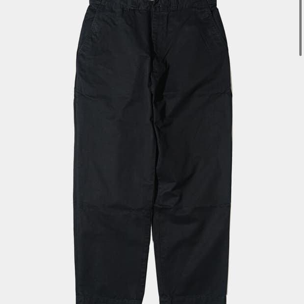 (L)ends and means 워크 치노 팬츠 블랙