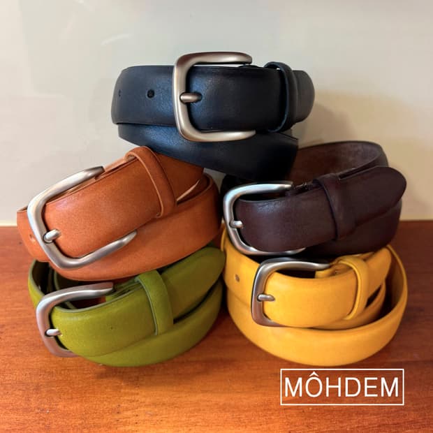 [Uinsex]미니멀 후루츠 레더 벨트