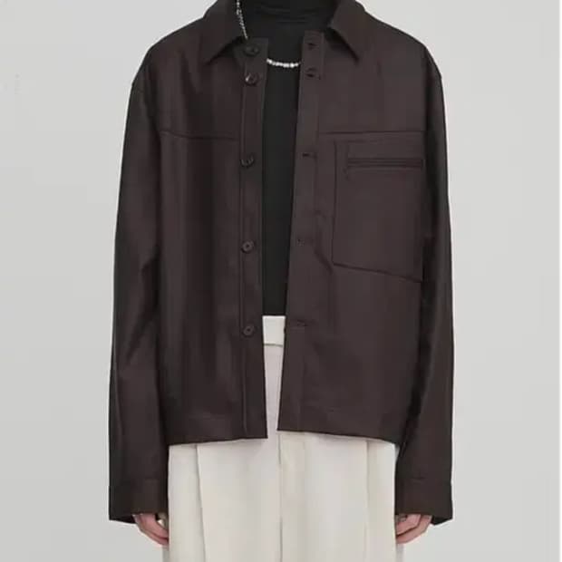 DARKBURGUNDY 3D detail Wool Jacket